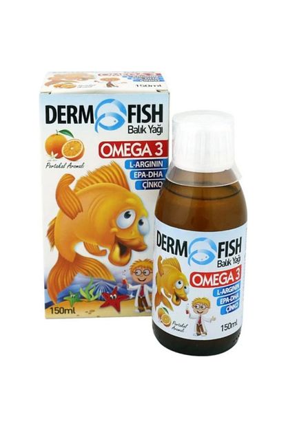 Alg Dermo Fish Omega 3 Portakal Aromali Balikyagi 150 Ml Trendyol