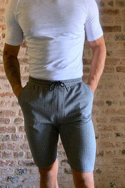 Trendyol Man Gri Erkek Sort Bermuda Tmnss20sr0352 Trendyol