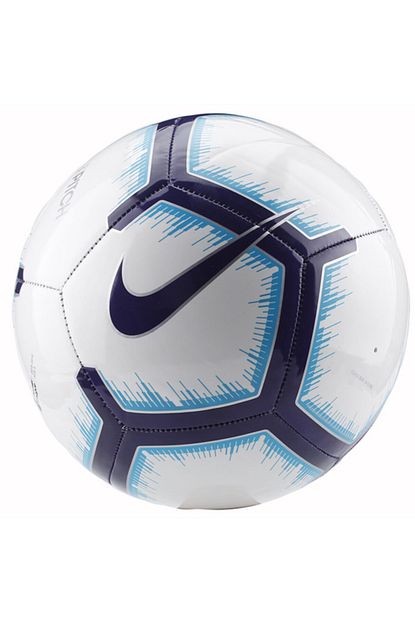 Nike Sc3597 Premier League Pitch Beyaz Mavi Cim Halisaha Futbol Topu Trendyol