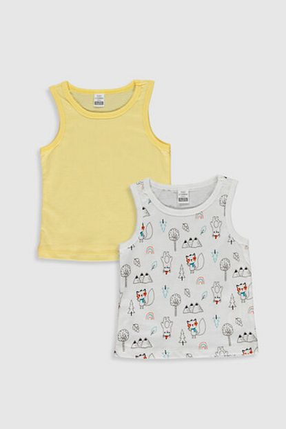 Lc Waikiki Erkek Bebek Sari Ftk Ic Giyim Atlet Trendyol