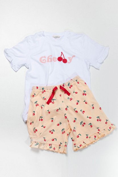 Katia Bony Cherry Kiz Cocuk Sort Takim Mix Trendyol