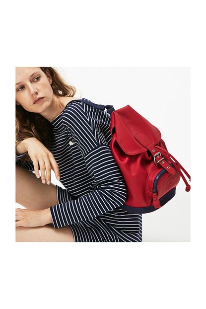 Lacoste Kadin Kirmizi Sirt Cantasi Nf2630wm Trendyol