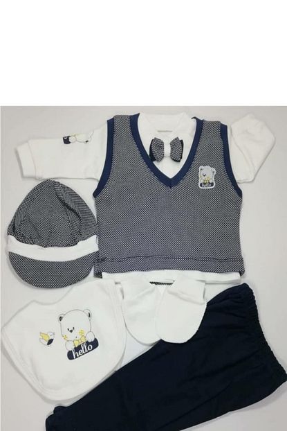 Miniworld Erkek Bebek 5 Li Hastane Cikisi Seti Trendyol