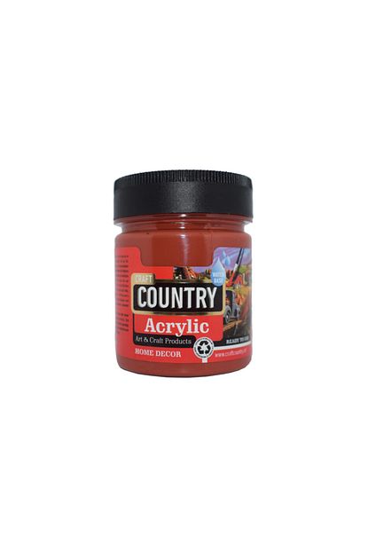 Craft Country Akrilik Hobi Boyasi 120 Cc 152 Oksit Kiremit Trendyol