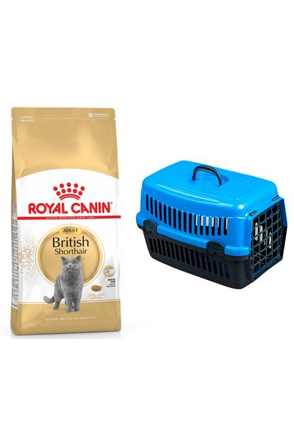 Royal Canin Yetiskin British Shorthair Kedi Mamasi 4 Kg Mavi Tasima Cantasi 49 Cm Trendyol