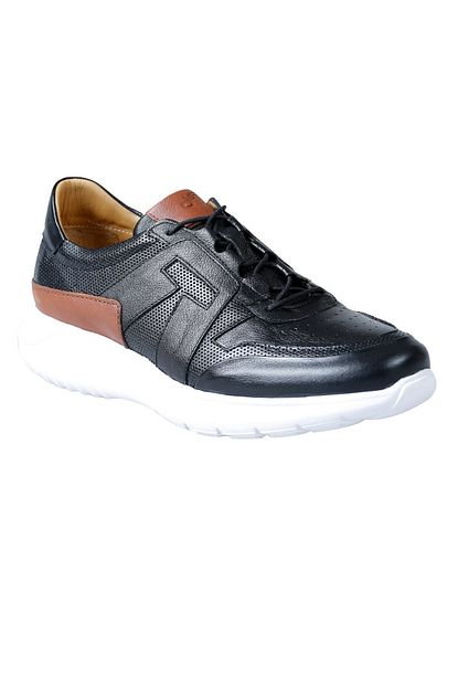 Dr Flexer 020204 Hakiki Deri Erkek Comfort Ayakkabi Siyah Trendyol