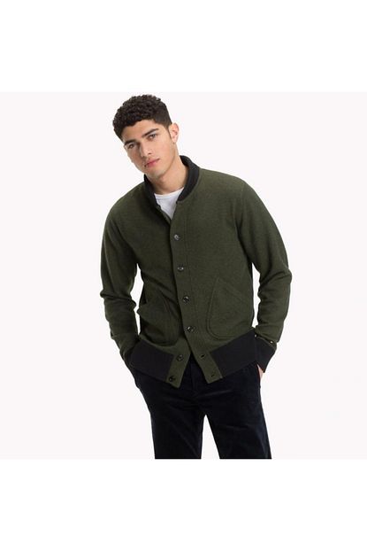 Tommy Erkek Yesil Hirka 07906305 Trendyol
