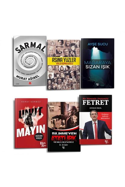 Kirmizi Kedi Yayinevi Sarmal Seti 6 Kitap Trendyol
