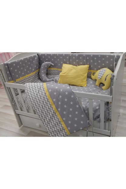 Yuar Baby 100 Pamuklu Filli Yastikli 70 130 Bebek Uyku Seti Trendyol