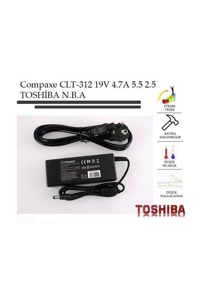 Compaxe Clt 312 19v 4 74a 5 5 2 5 Toshiba Notebook Adaptoru Trendyol
