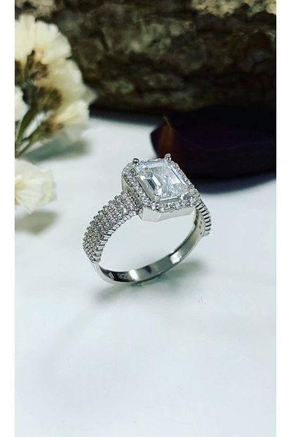 Marylebone Silver Pirlanta Montur Gumus Baget Yuzuk Trendyol