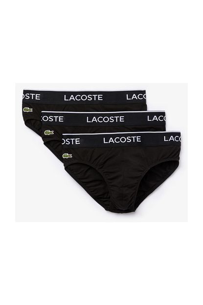 Lacoste Erkek 3 Lu Siyah Slip Kulot Trendyol