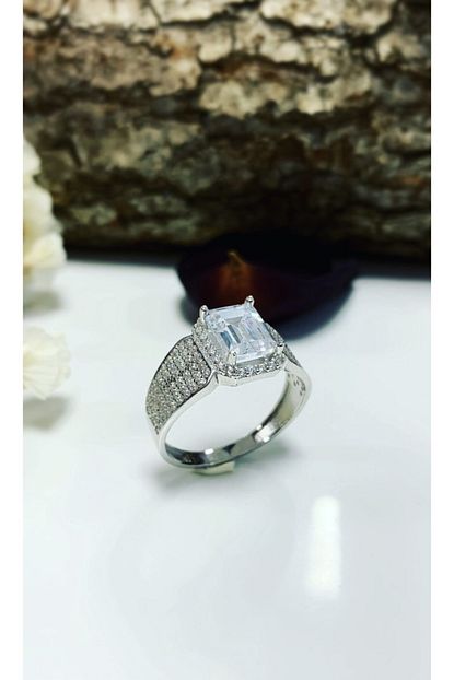 Marylebone Silver Pirlanta Montur Gumus Baget Yuzuk Trendyol