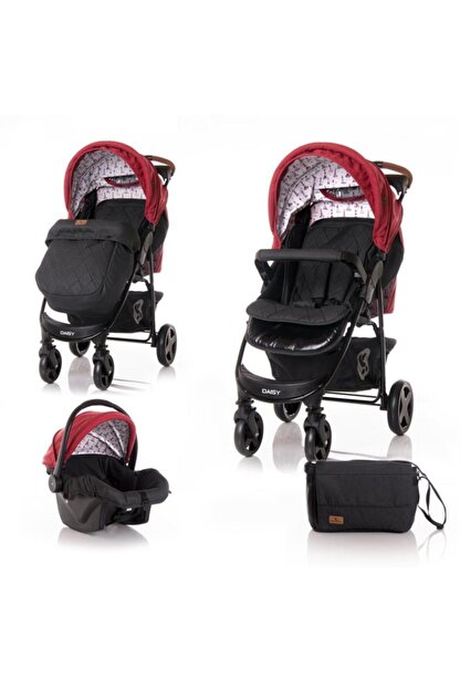 Lorelli Daisy Seyehat Sistem Bebek Arabasi Red Black Lighthouse Trendyol