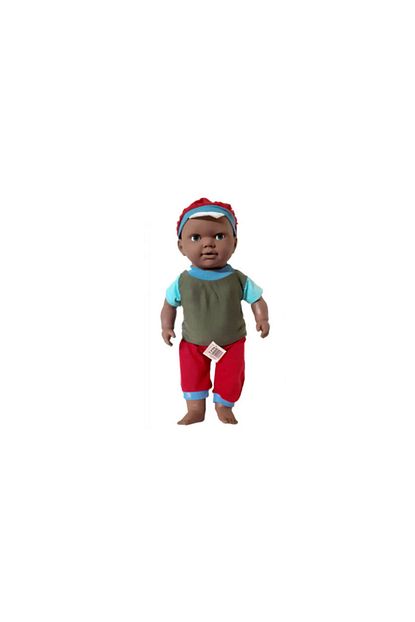 Vardem Oyuncak Buyuk Boy Turkce Konusan Kel Zenci Et Bebek Sesli 60 Cm Trendyol