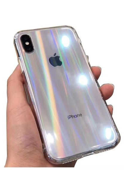 Ebotek Iphone X Xs Full Body Arka Tam Kaplama Gokkusagi Renk Gecisli Trendyol
