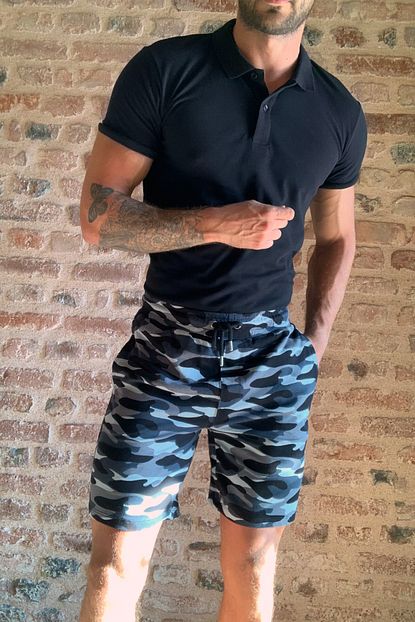 Trendyol Man Lacivert Erkek Sort Bermuda Tmnss20sr0356 Trendyol