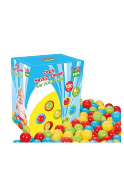 Baby Toyz Baby Toys Bebek Oyun Havuzu Toplari 100 Lu 6 Cm Trendyol