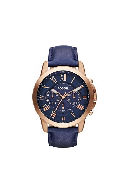Fossil Erkek Mavi Kol Saati Trendyol
