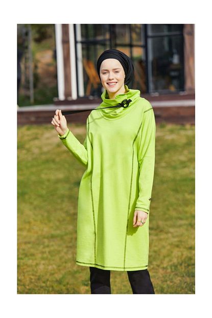 Mayovera Fosforlu Yesil Esofman Takimi Trendyol