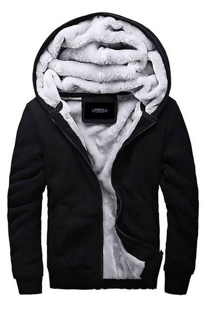 Madmext Erkek Siyah Kapusonlu Sweatshirt Trendyol