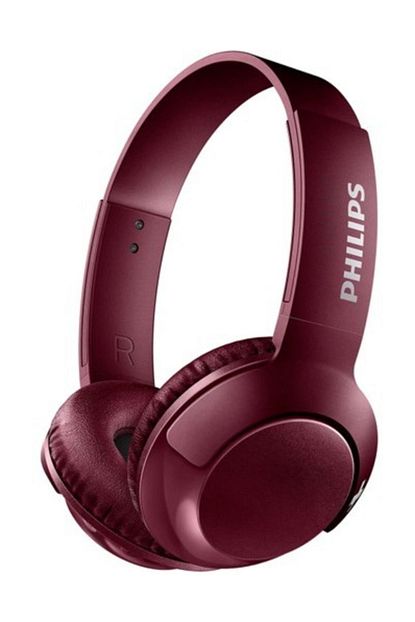 Philips Shb3075rd 00 Bass Mikrofonlu Bluetooth Kulaklik Kirmizi Trendyol