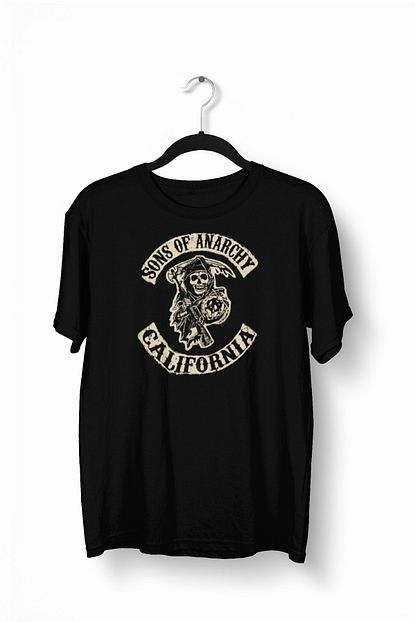 Tshigo Sons Of Anarchy California Baskili Erkek Tisort Trendyol