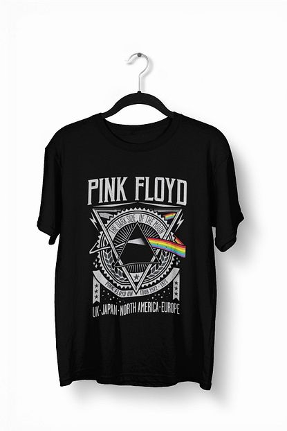 Tshigo Pink Floyd Dark Side Baskili Erkek Tisort Trendyol