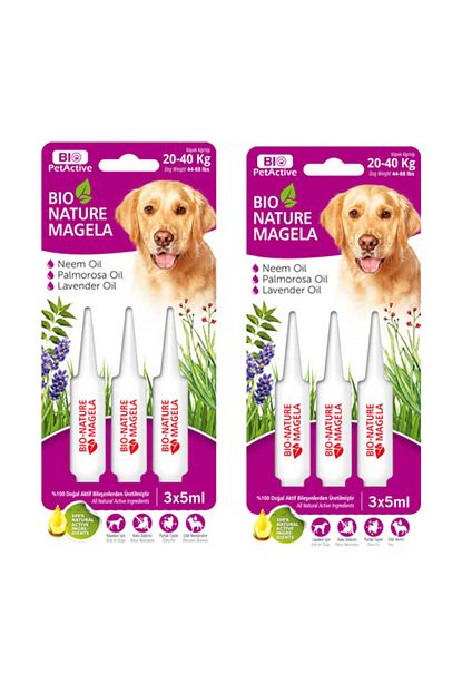 Bio Petactive Nature Magela Kopek Ense Damlasi 20 40 Kg X 2 Adet Trendyol