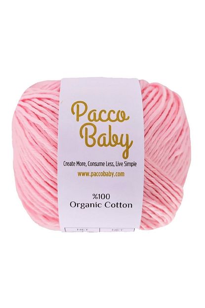 Pacco Baby Toz Pembe Sertifikali 100 Organik Pamuk El Orgu Ipi Trendyol