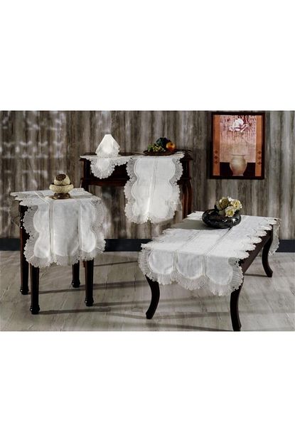 Secret House Duses Keten Salon Tk Ekru Trendyol