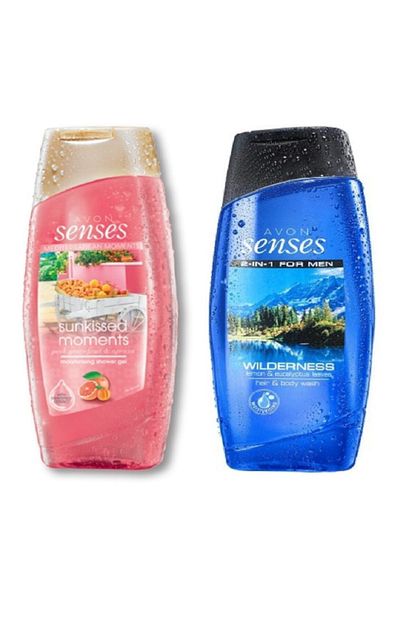 Avon Senses Sunkissed Moments Dus Jeli 250ml Wilderness Sampuan 250ml Trendyol