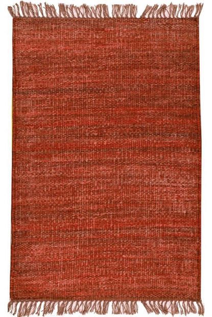 Eko Hali Vintage Vc 01 Kirmizi Jut Hali El Dokuma Orgu Hasir Hali Cift Tarafli Jut Kilim Trendyol