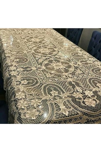 Almila Home Dantel Angles 12 Kisilik El Isi Masa Ortusu Orjinal Rahibe Isi Venus Model Trendyol
