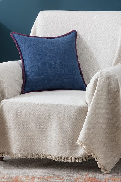 Madame Coco Jasmin Koltuk Sali Bej Beyaz Trendyol