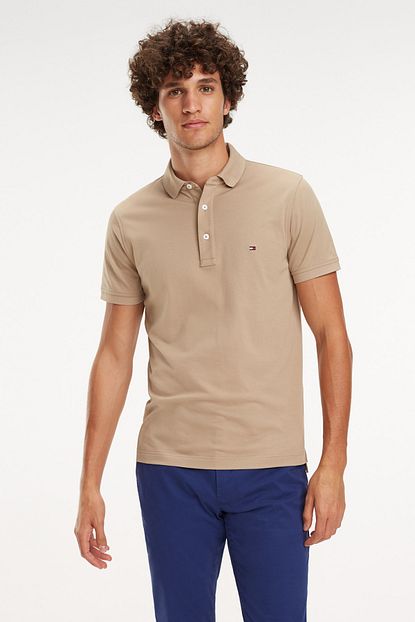 Tommy Hilfiger Erkek Tommy Slim Polo Yaka T Shirt Trendyol