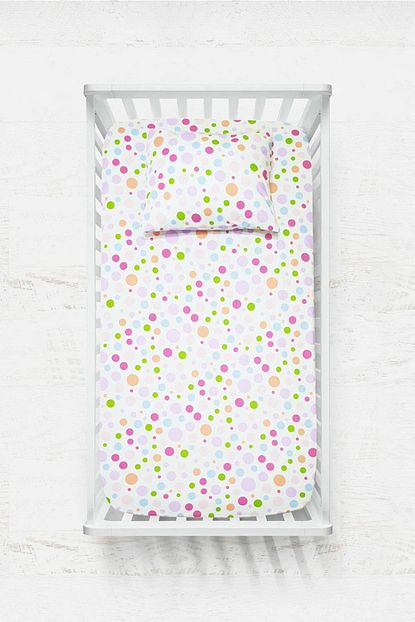 Cotenconcept Polcadot 70x140 Cm Lastikli Bebek Carsaf Yastik Kilifi Trendyol