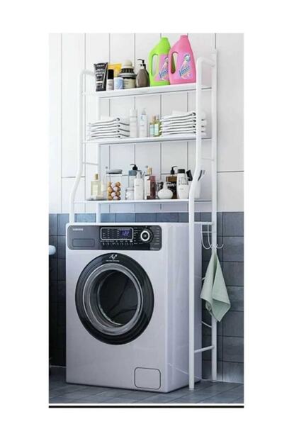 Mavera Home Mevera Home Camasir Makinasi Ustu 3 Rafli Banyo Dolabi Trendyol