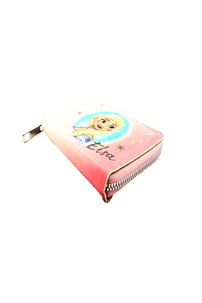 Zirvedenal Elsa Cocuk Cuzdani Fermuarli Pembe Trendyol