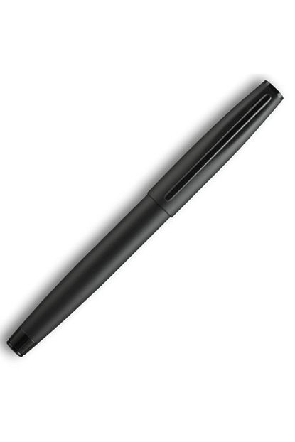 corvus mat siyah roller kalem seti