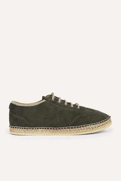 Mudo Erkek Haki Bagcikli Suet Espadril 1216723 Trendyol
