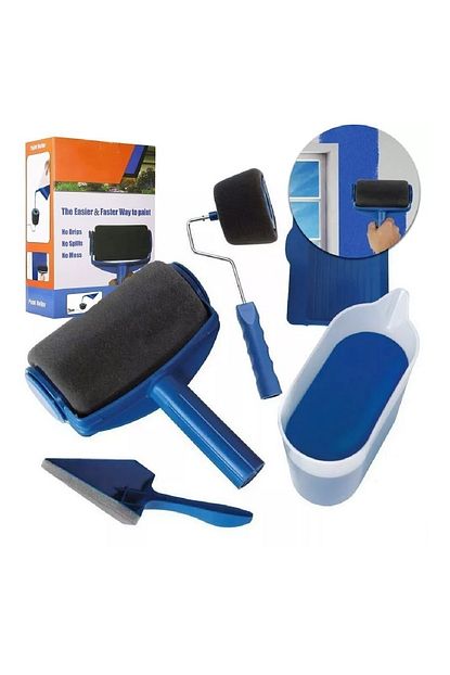 Otantik Paint Roller Damlatmayan Boya Rulosu Kolay Zahmetsiz Boyama Seti Trendyol