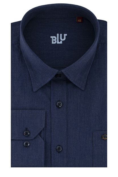 Blu Erkek Lacivert Gomlek Trendyol