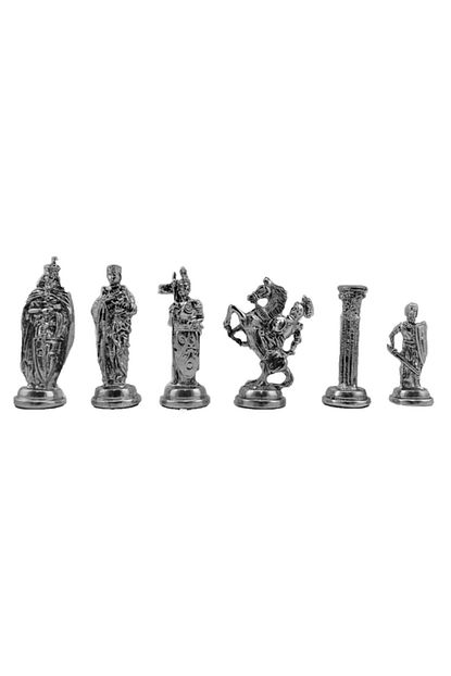 Gift Home Metal Ingiliz Parlak Kraliyet Figurleri Satranc Taslari Trendyol