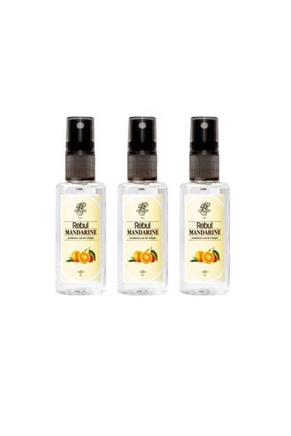 Rebul Sprey Kolonya Mandarine 50 Ml X 3 Adet Pet Sise Trendyol