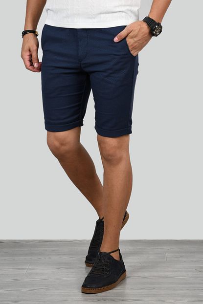 Deepsea Erkek Lacivert Italyan Kesim Spor Kapri 1815008 Trendyol