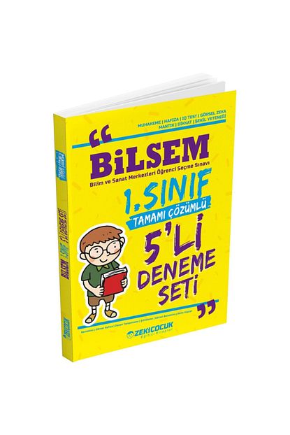 Ornek Akademi Yayinlari Bilsem 1 Sinif Tamami Cozumlu 5 Li Deneme Seti Zeki Cocuk Egitici Kitaplar Trendyol