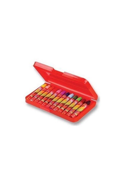 Faber Castell Plastik Kutulu Pastel Boya 12 Renk Trendyol