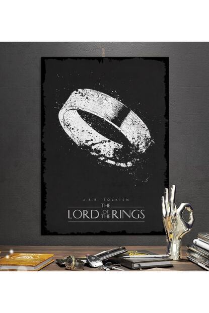 Tontilika Yuzuklerin Efendisi Lotr Film Tasarim 50x70cm Hediyelik 8mm Dekoratif Ahsap Tablo Trendyol