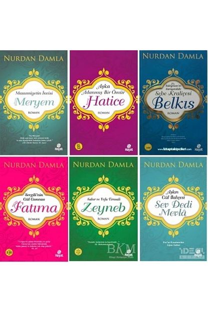 Hayat Yayincilik Nurdan Damla Tum Eserleri 6 Kitap Takim Adanmis Omurler Trendyol